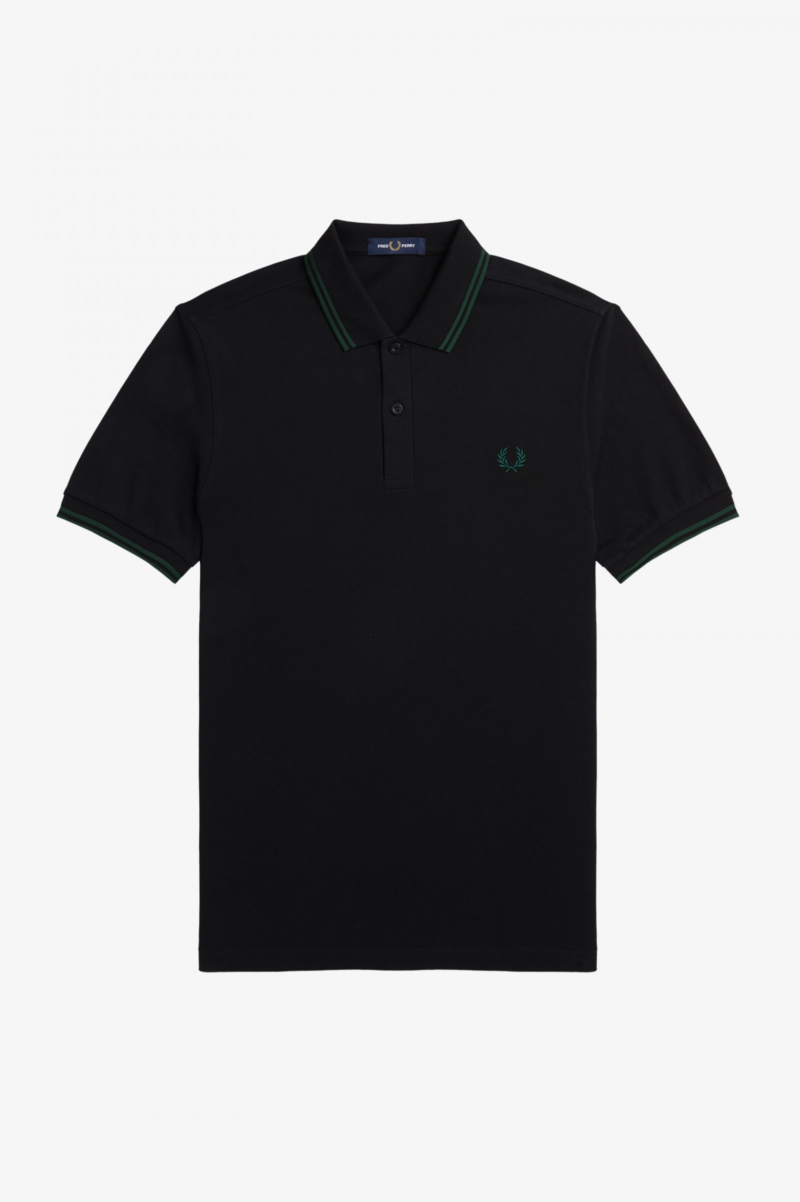 Fred Perry M3600 in Schwarz / Efeu