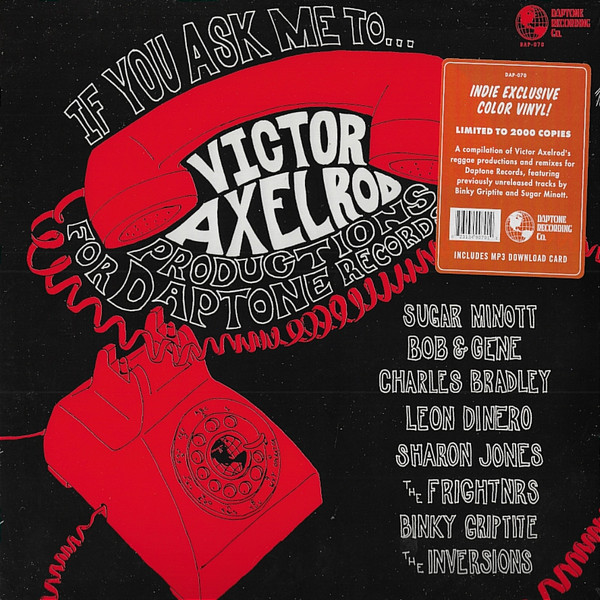 Victor Axelrod – If You Ask Me To... (Victor Axelrod Productions For Daptone Records) (LP)   