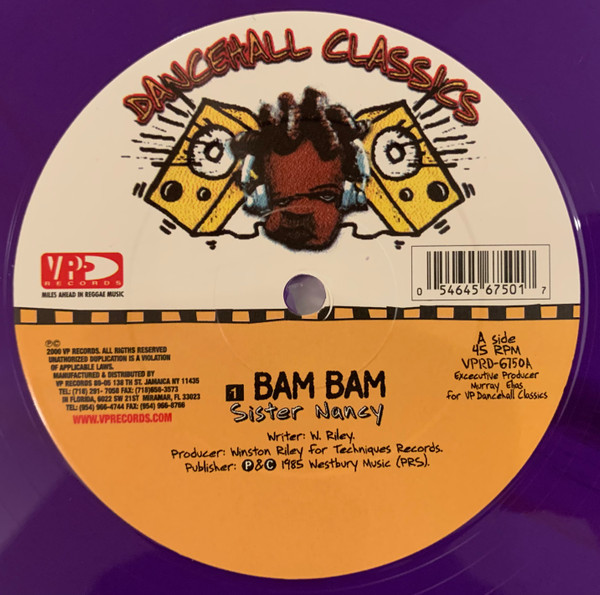 Sister Nancy – Bam Bam (12")  