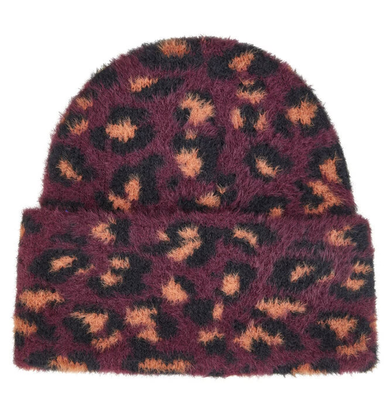 Iriedaily Fuzzy Feather Beanie (Leo Brown)
