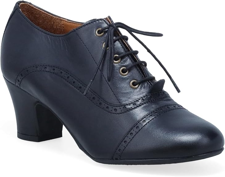 Miz Mooz Fly Retro Pumps (Black)