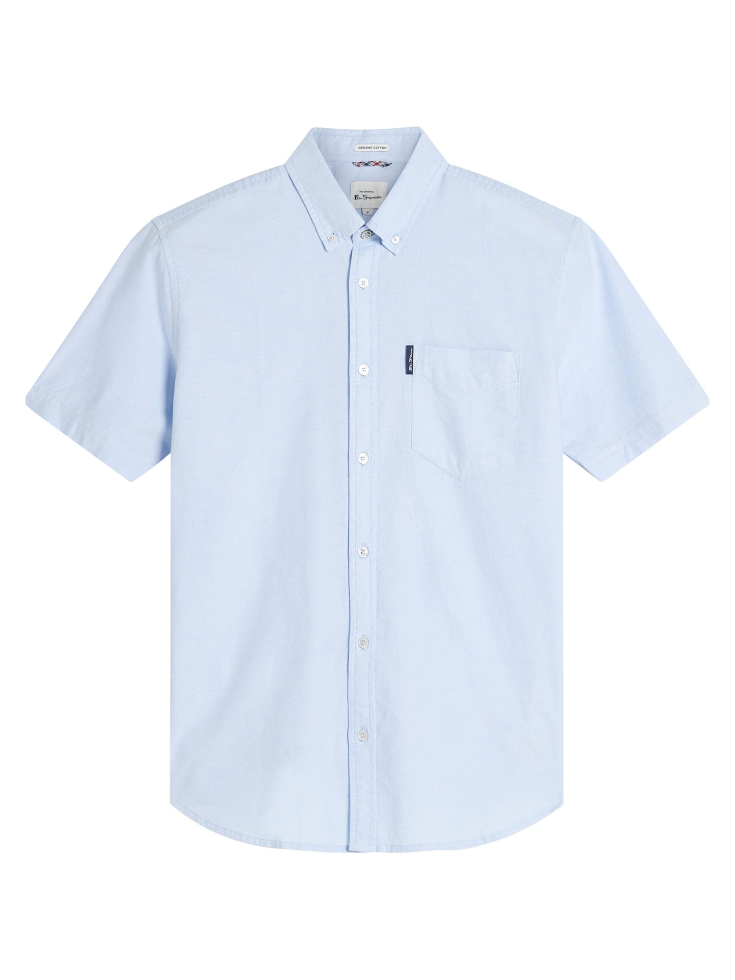Ben Sherman Short Sleeve Signature Oxford Shirt (Sky) 