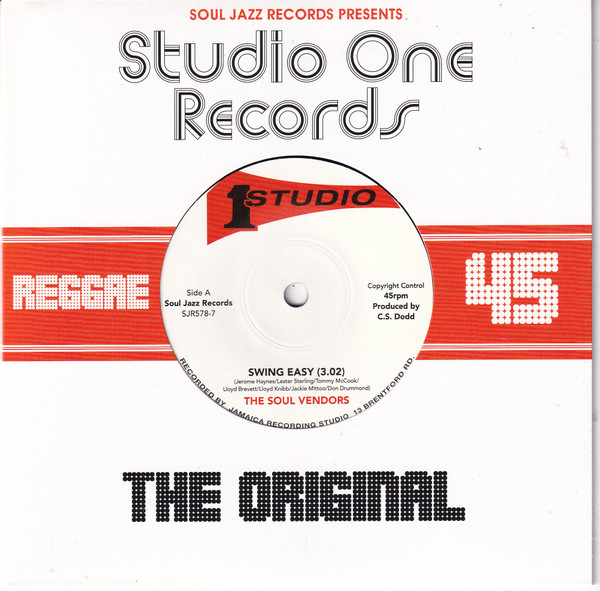 The Soul Vendors – Swing Easy / Ringo Rock (7")  