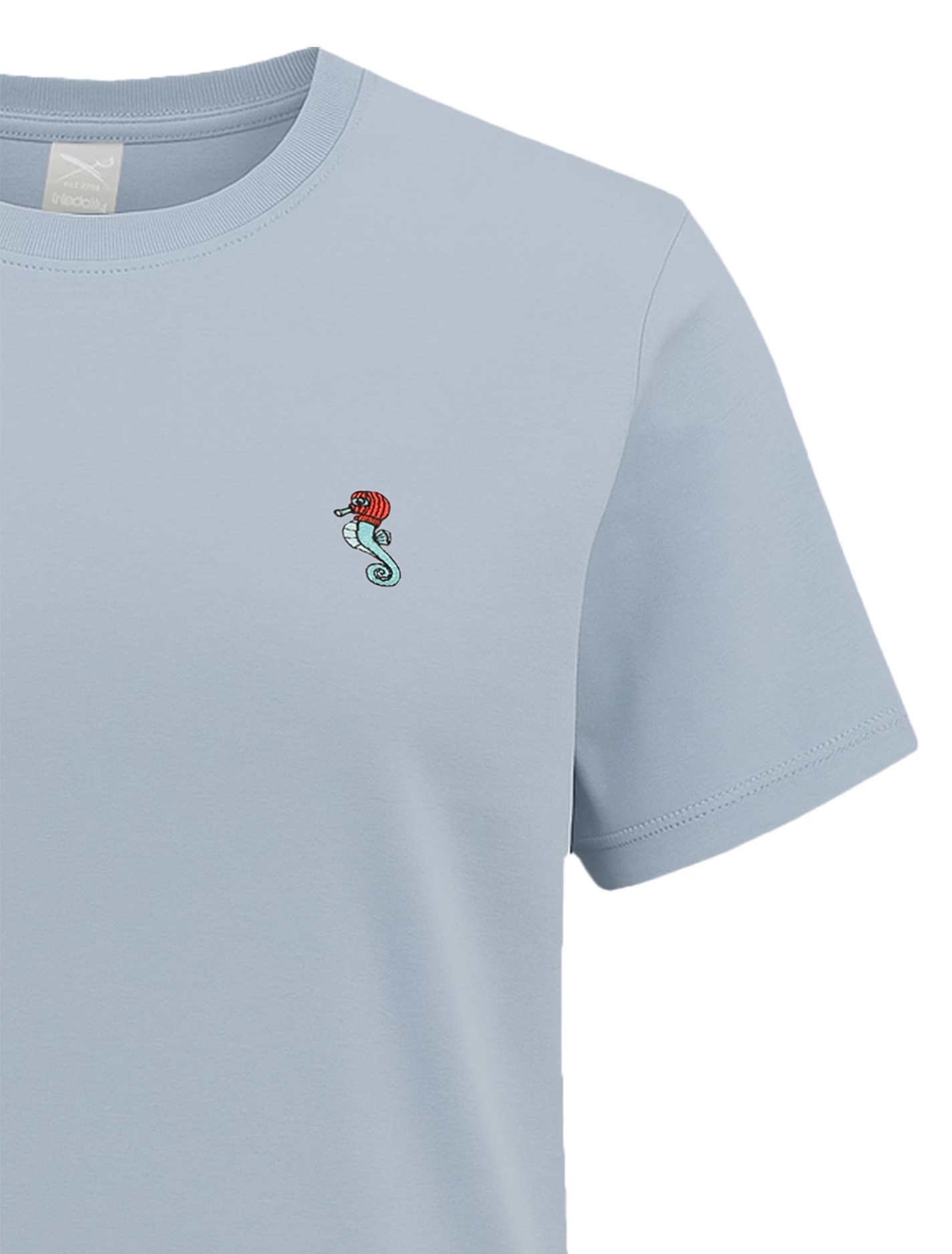 Iriedaily Sea Riot T-Shirt (Ice Blue)
