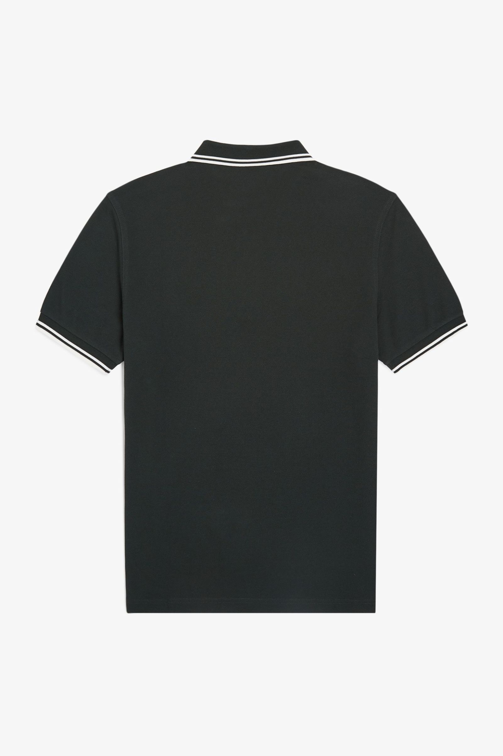 Fred Perry Twin Tipped Shirt in Nightgreen/Snow White