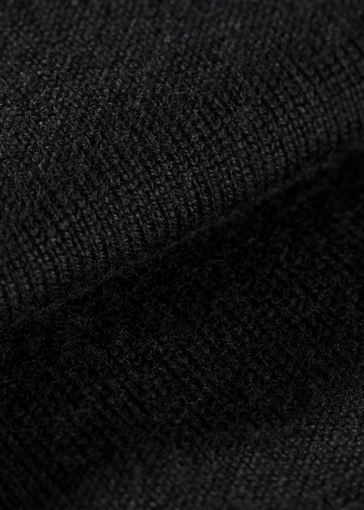 Alan Paine Pullover Linton Roll Neck Black-S