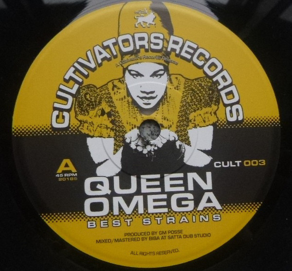 Queen Omega - Best Strains (7")