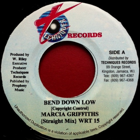 Marcia Griffiths - Bend Down Low / Dub Mix (7")