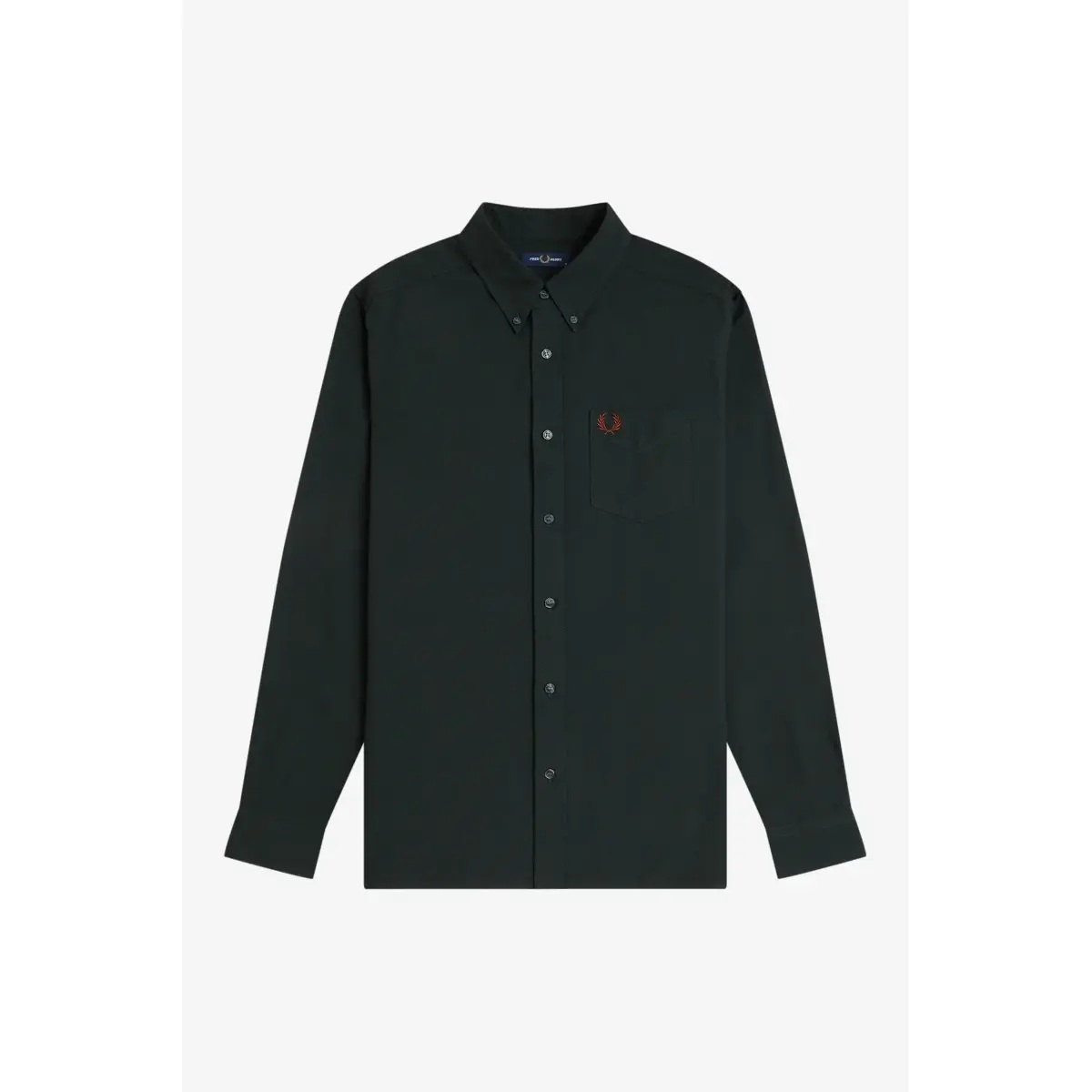 Fred Perry Oxford Shirt (Night Green)