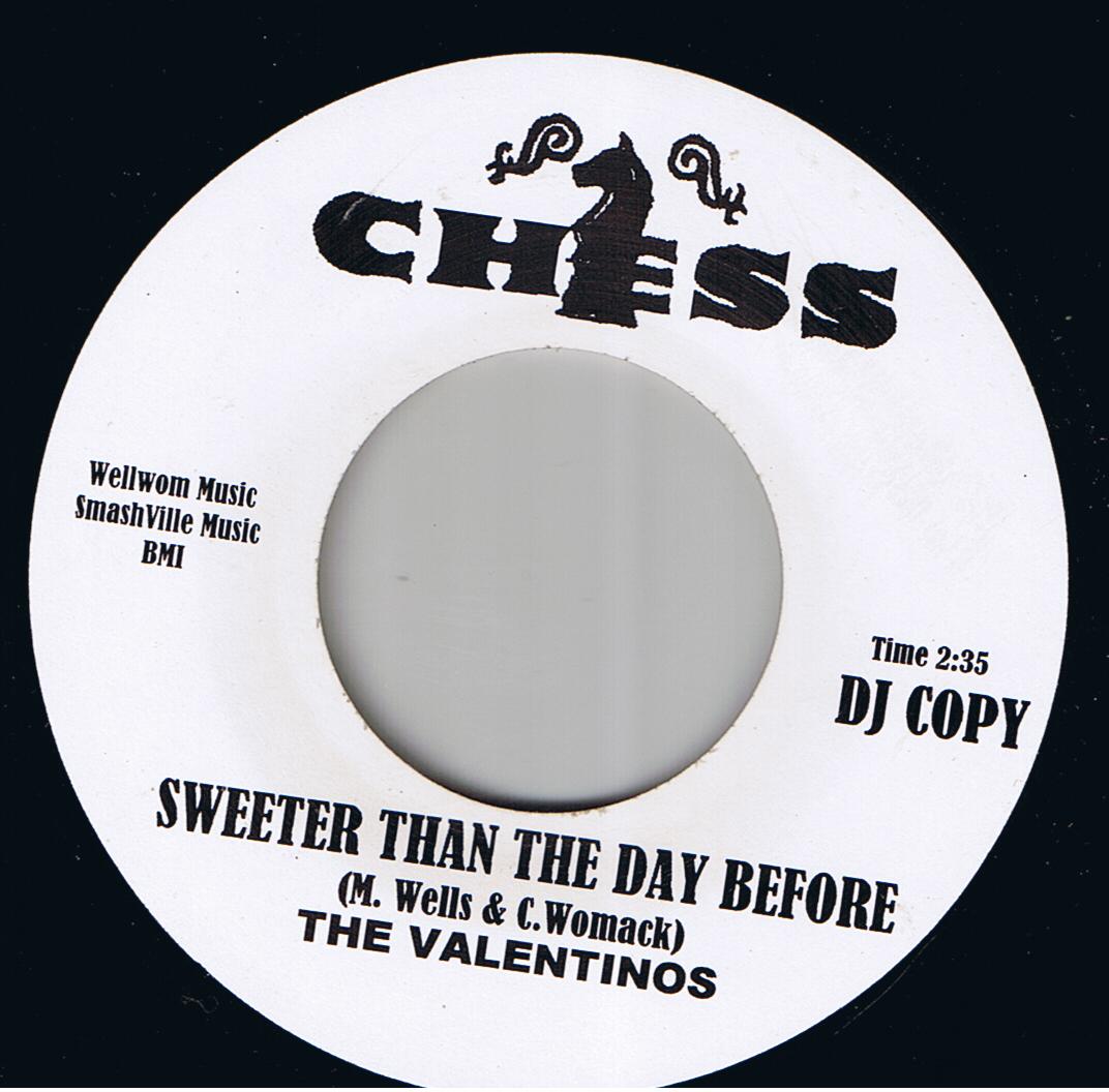 The Valentinos - Sweeter Than The Day Before / The Dells - Thinking About You (7")