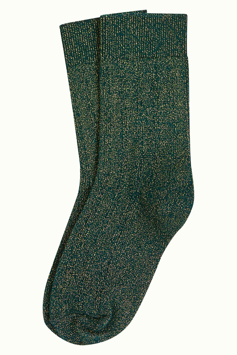 King Louie Socks Glitter (Pine Green)