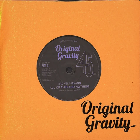 Rachel Maxann – All Of This And Nothing (7")   