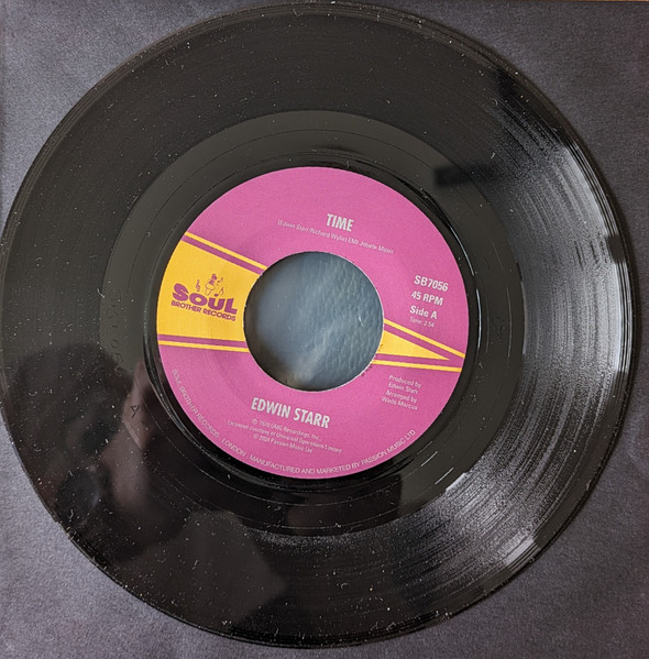 Edwin Starr – Time / Running Back And Forth (7")
