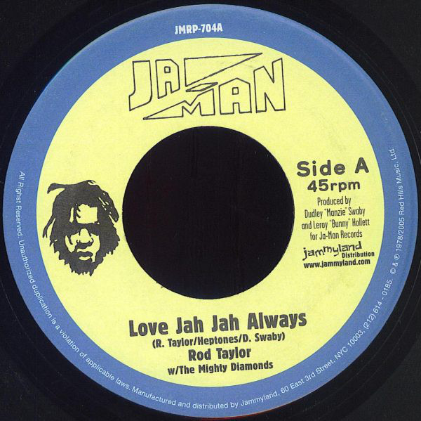 Rod Taylor - Love Jah Jah Always (7")