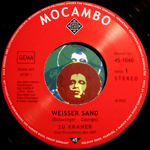 Su Kramer - Weisser Sand / Su Kramer - Weisser Sand (Org. Version) / Su Kramer - Sexsong (7")