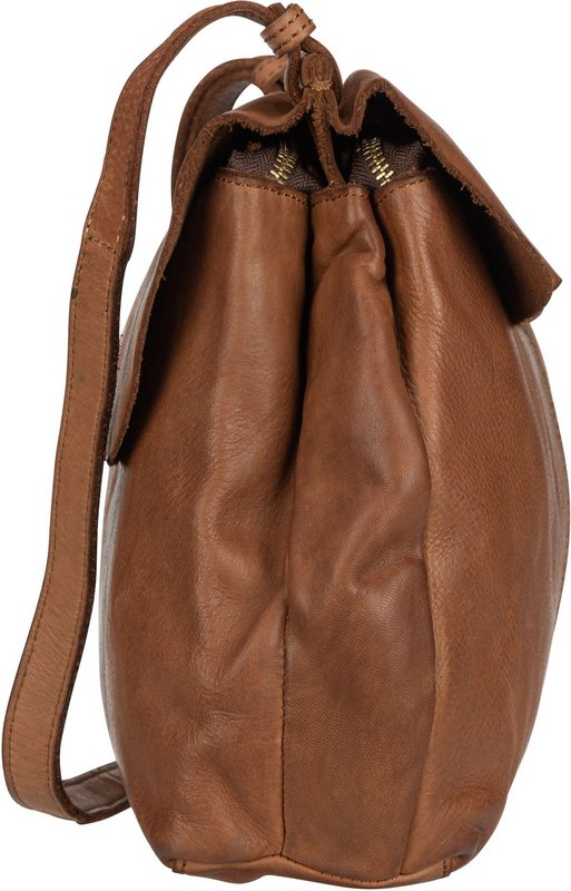 Harold`s Shoulderbag Submarine Flap In Cognac