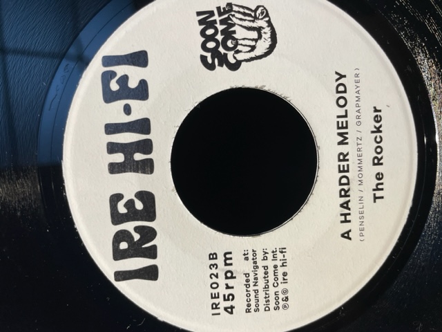 Pensi Meets Dub Me Ruff / The Rocker – Push Harder / A Harder Melody  (7")