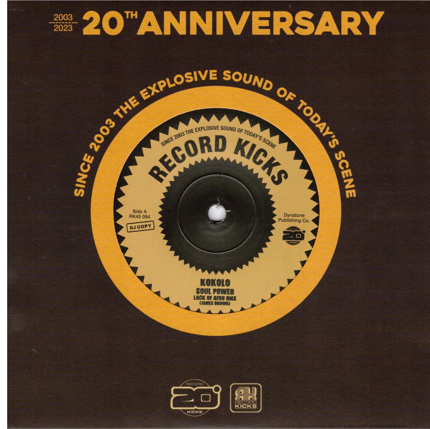 Kokolo Afrobeat Orchestra – Soul Power (Lack Of Afro Rmx) / Tanika Charles – Soul Run (7")   