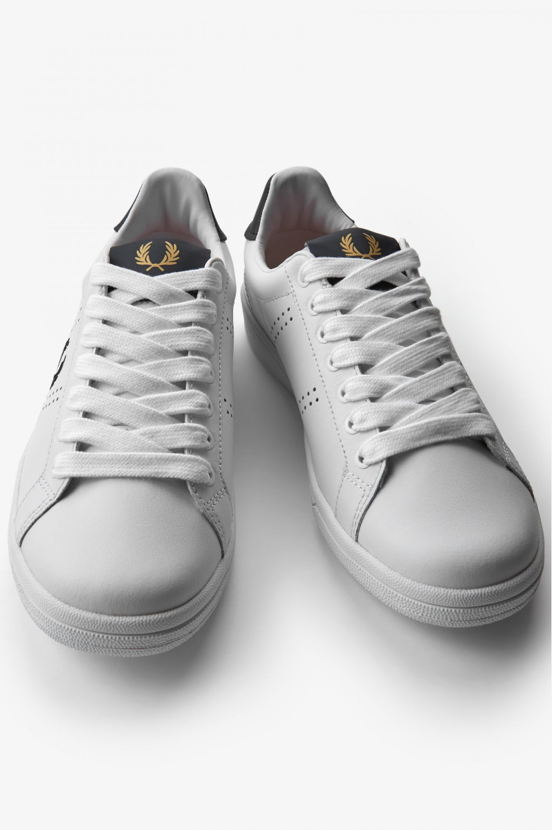 Fred Perry B721 Leather White-42