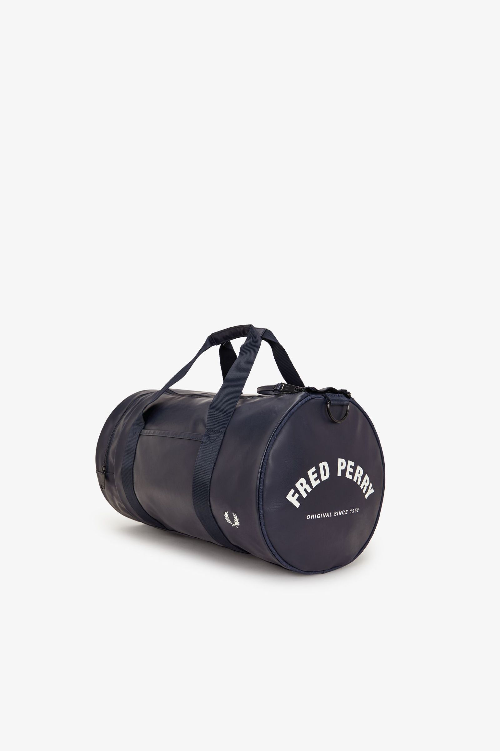 Fred Perry Tonal Classic Barrel Bag (Navy)