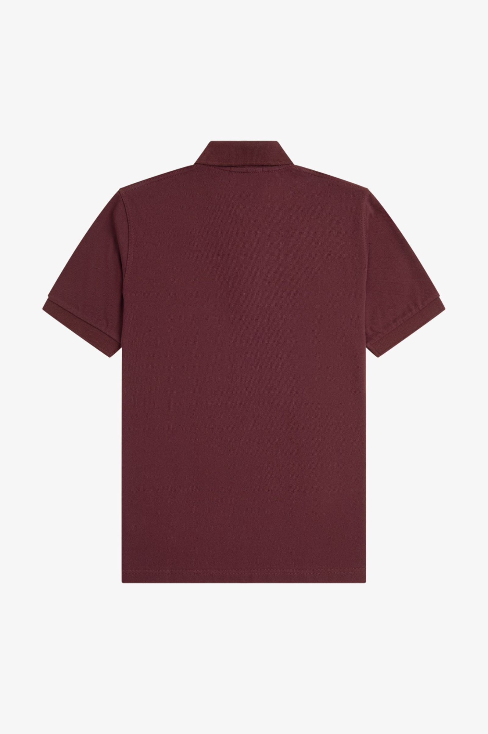 Fred Perry Made in England M3 Shirt in Oxblood/Honeycomb 
