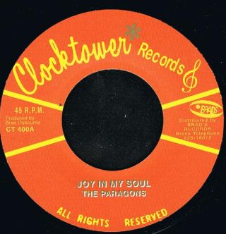 The Paragons - Joy In My Soul (7")