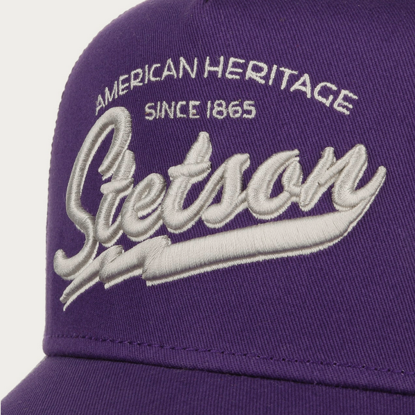 Stetson Since 1865 Trucker Cap (Purple) 