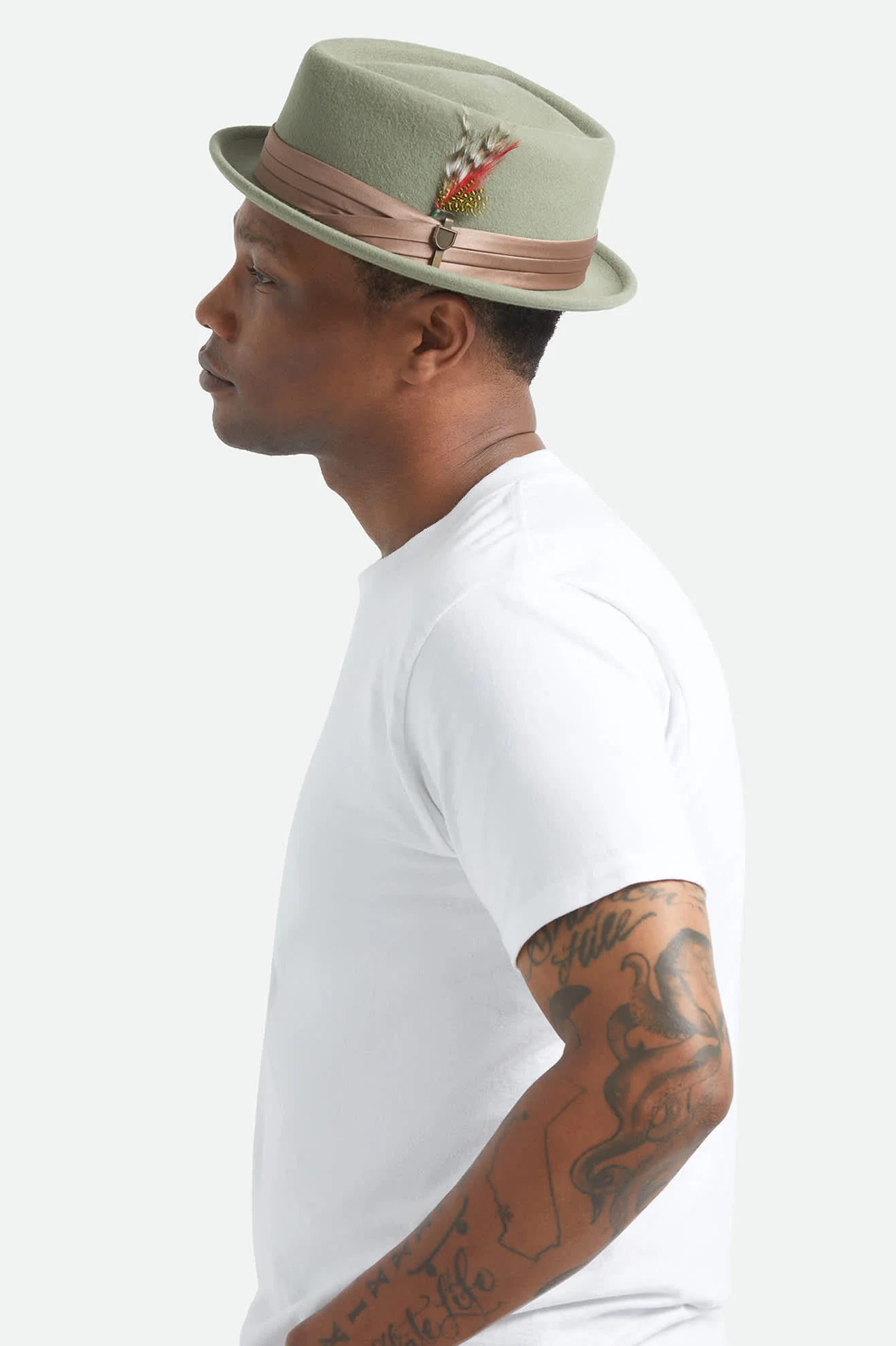 Brixton Stout Pork Pie (Olive Surplus/Bronze)