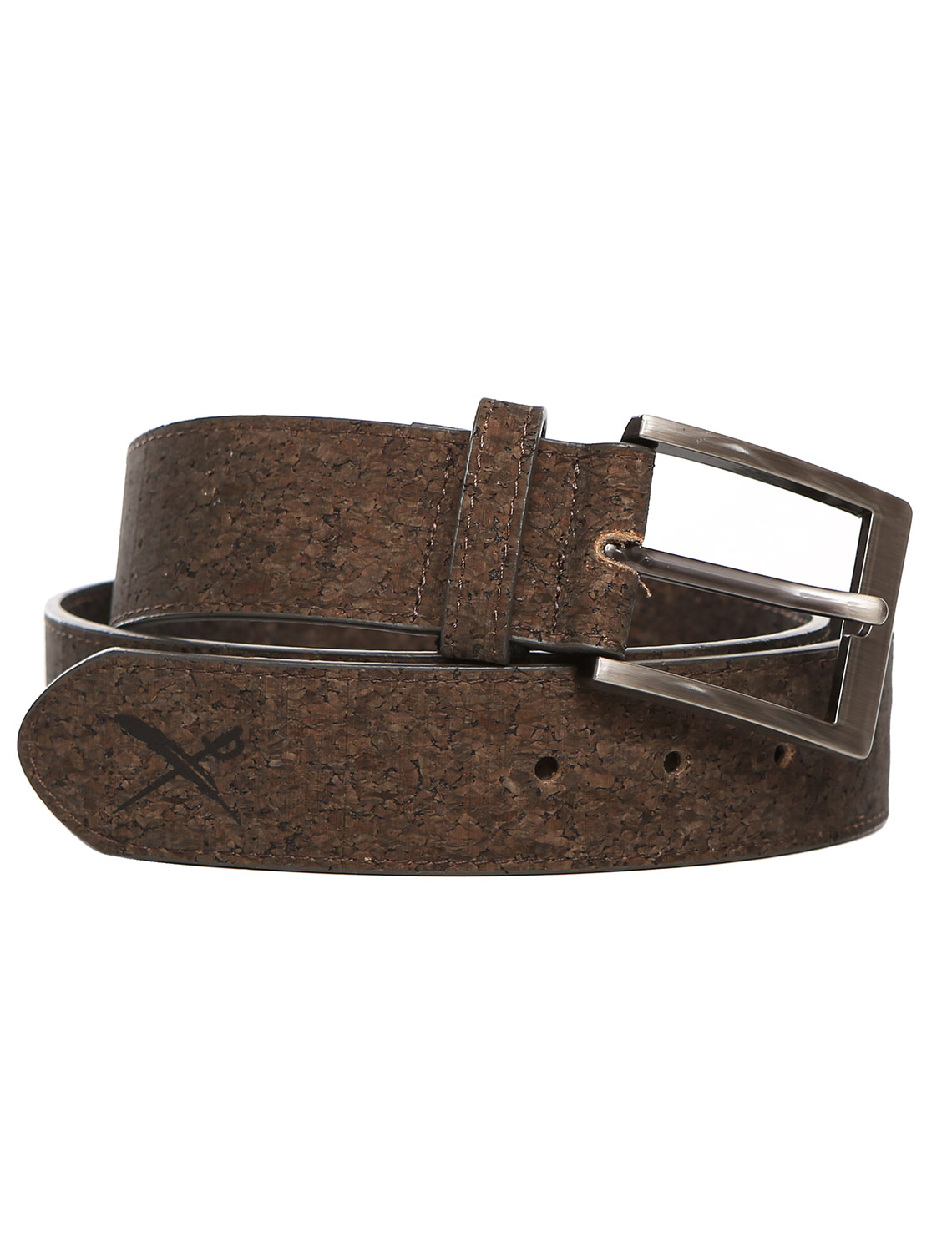 Iriedaily Cork Flag Belt  in Braun