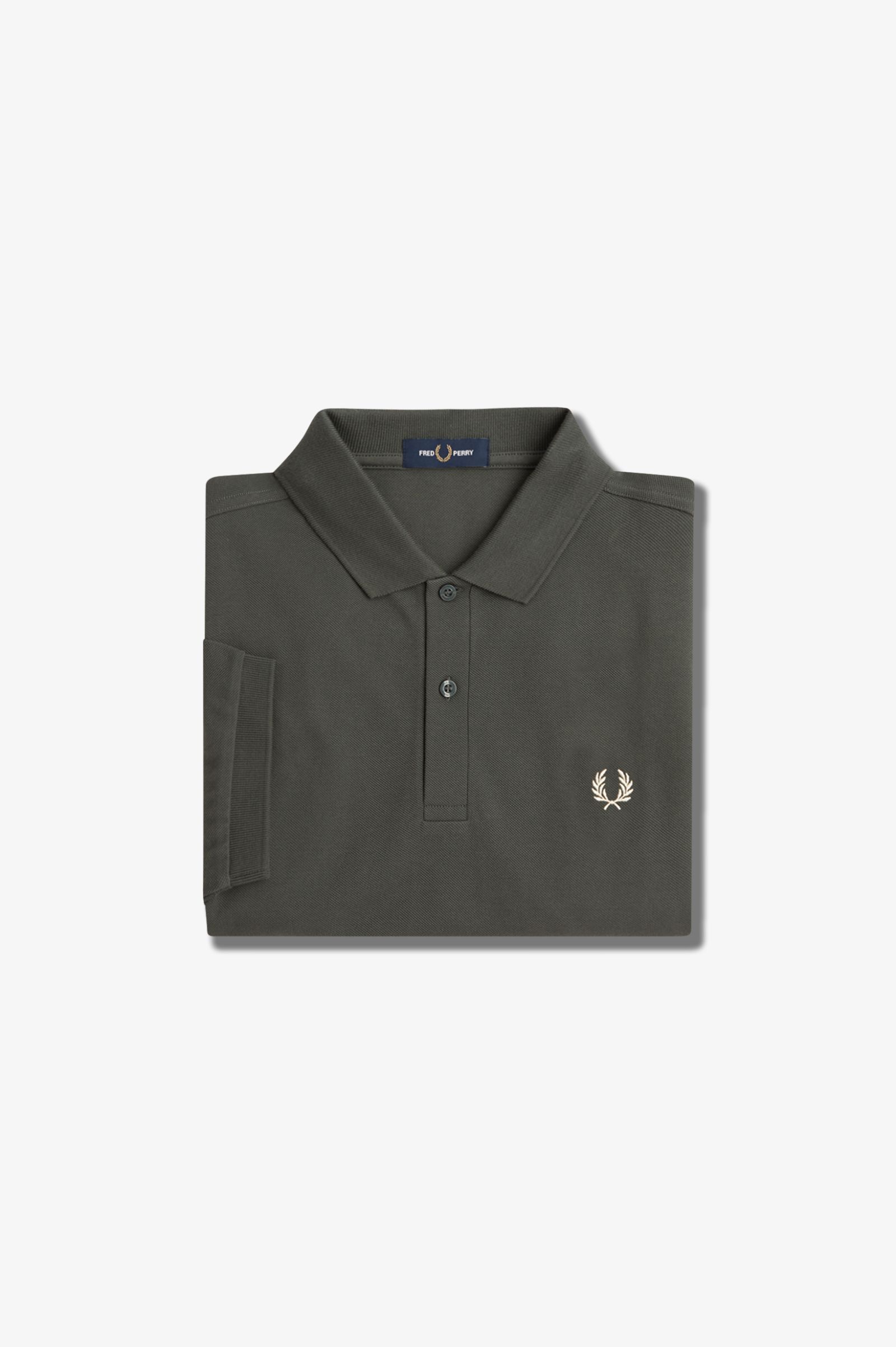 Fred Perry Plain Polo Shirt (Field Green)
