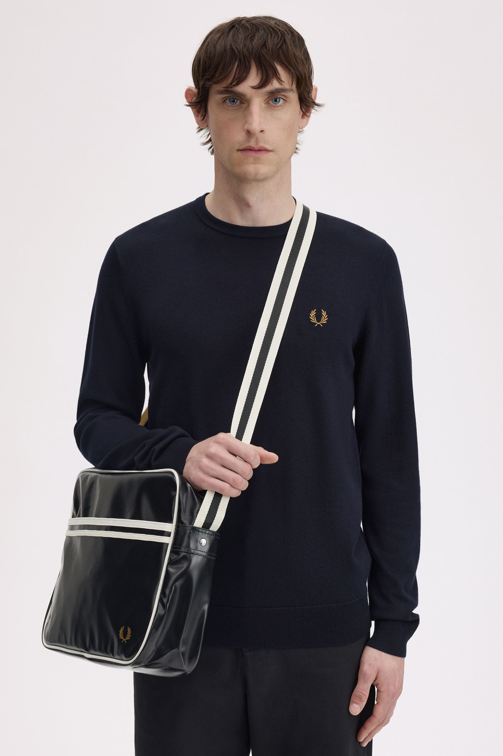 Fred Perry Classic Shoulder Bag (Black)