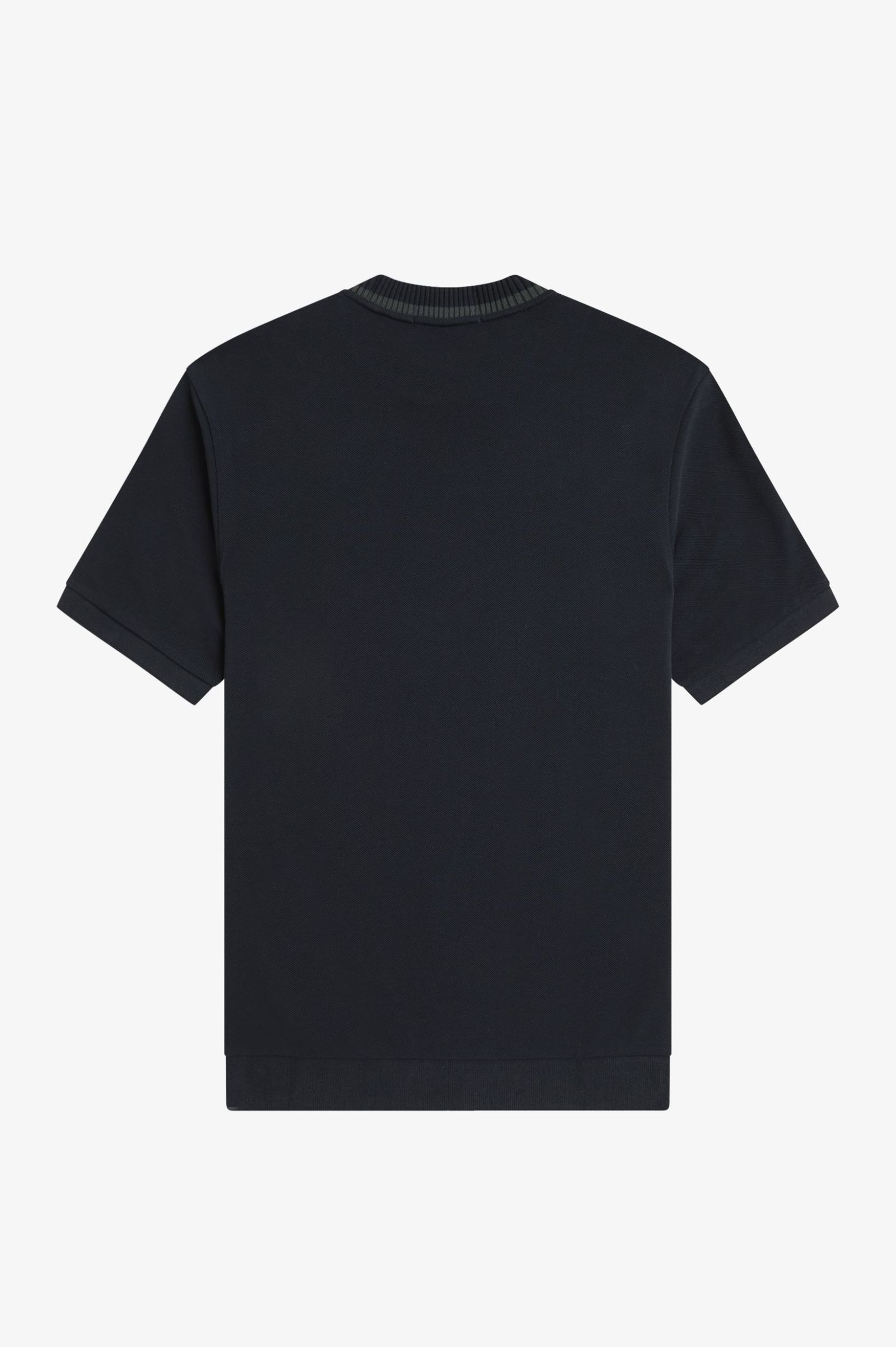 Fred Perry   Made in Portugal Crew Neck Pique T-Shirt (Navy)