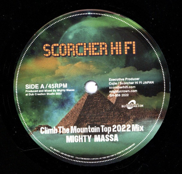 Mighty Massa – Climb The Mountain Top 2022 Mix (7")