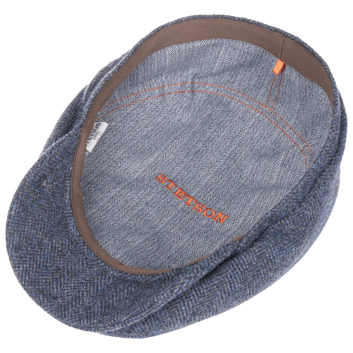 Stetson Belfast Classic Wool Flat Cap navy-58