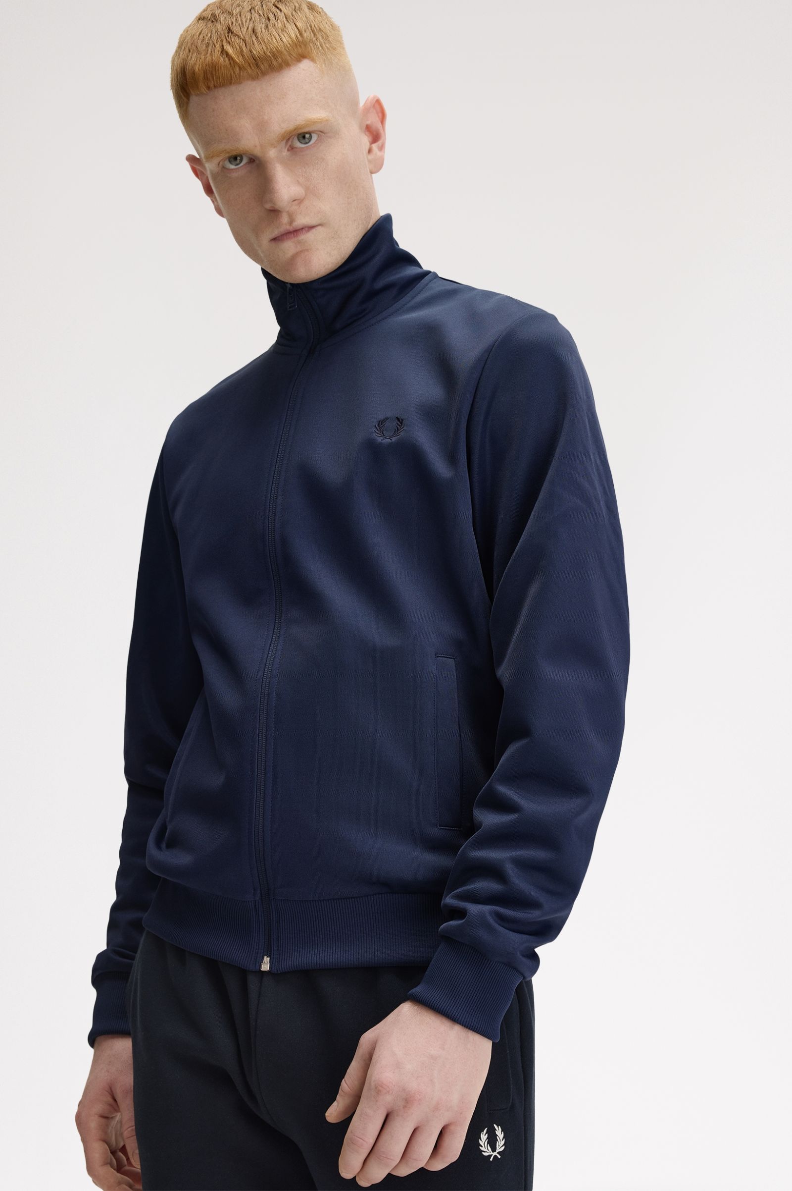 Fred Perry Track Jacket in Tennis Blue 