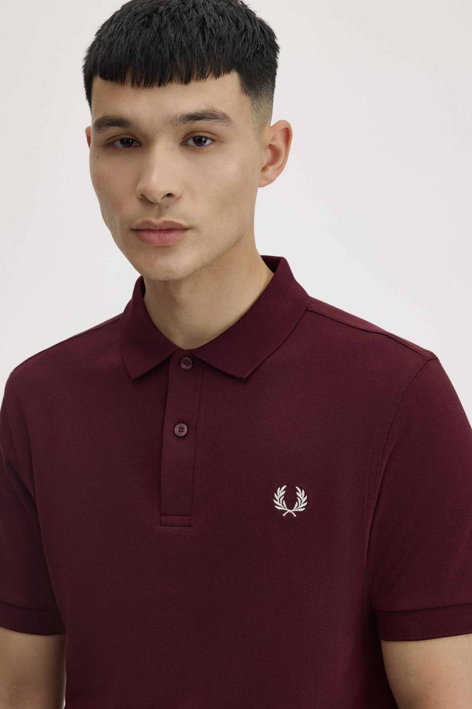 Fred Perry M6000 Polo Shirt (Oxblood)