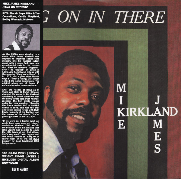 Mike James Kirkland – Hang On In There  (LP)