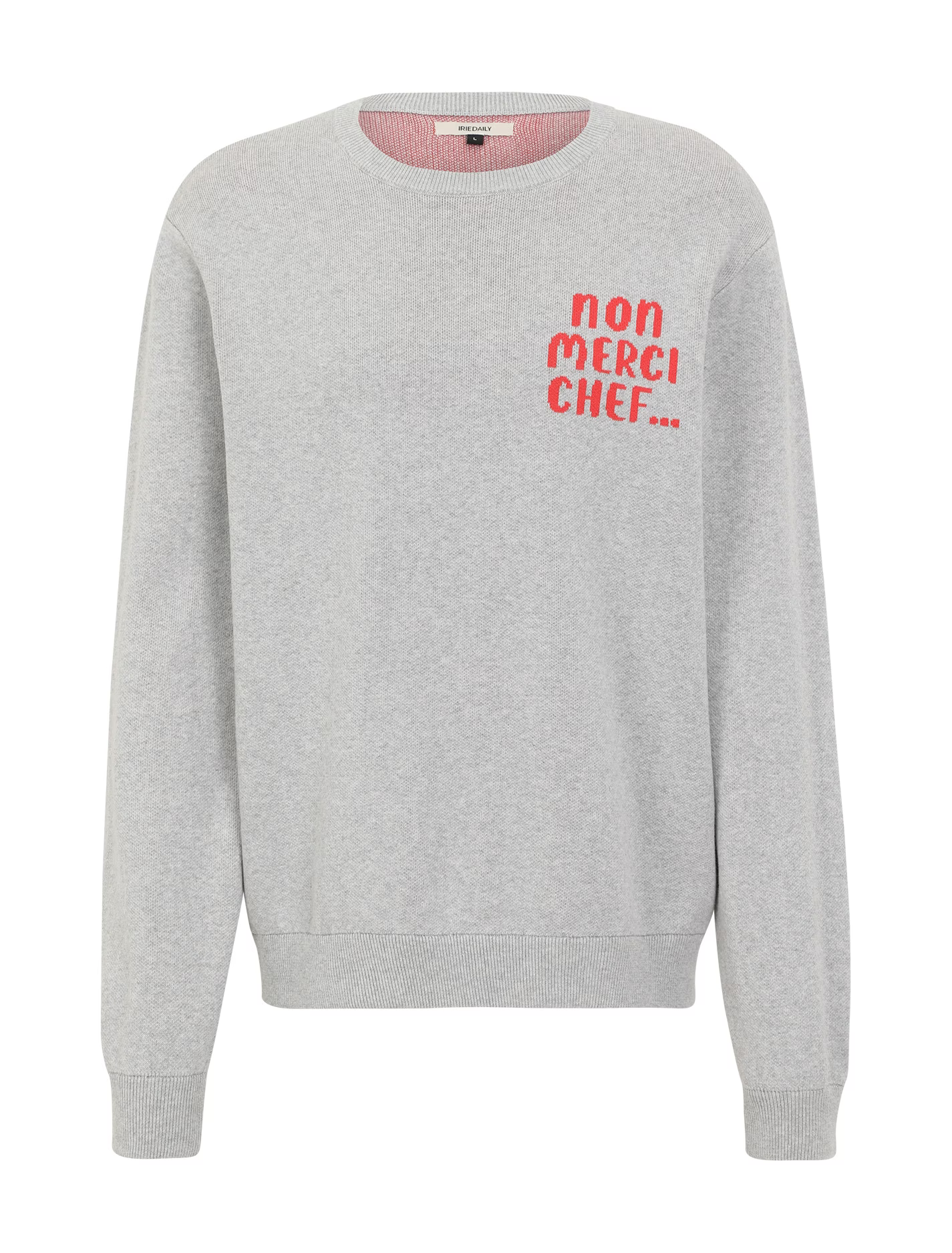 Iriedaily Non Merci Chef Knit (Ash Heather)