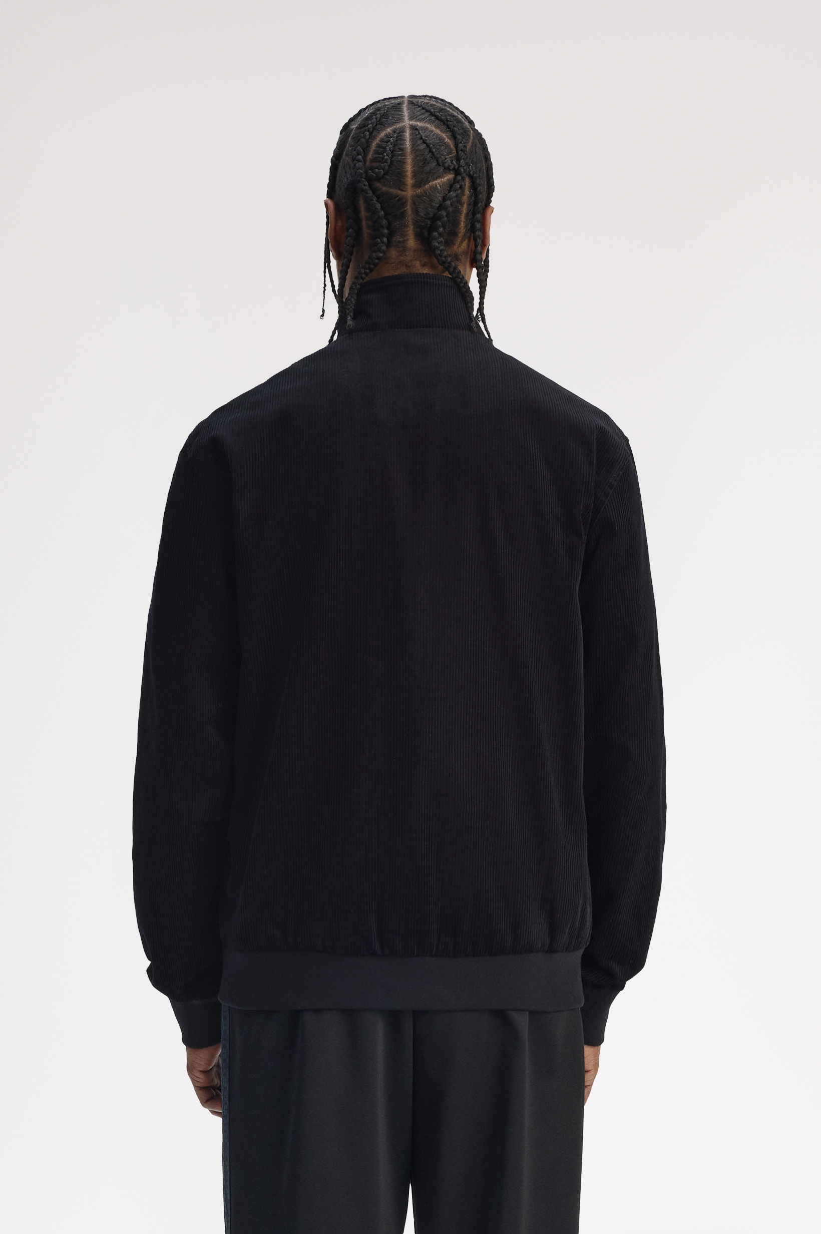 Fred Perry Cord Brentham Jacket (Black)