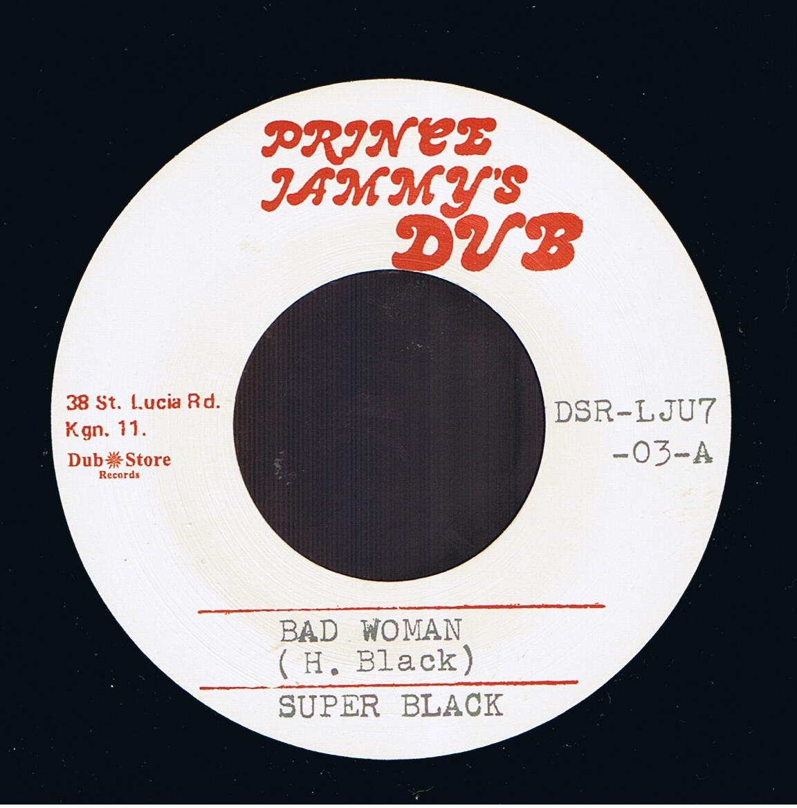 Super Black - Bad Woman / Version (7")