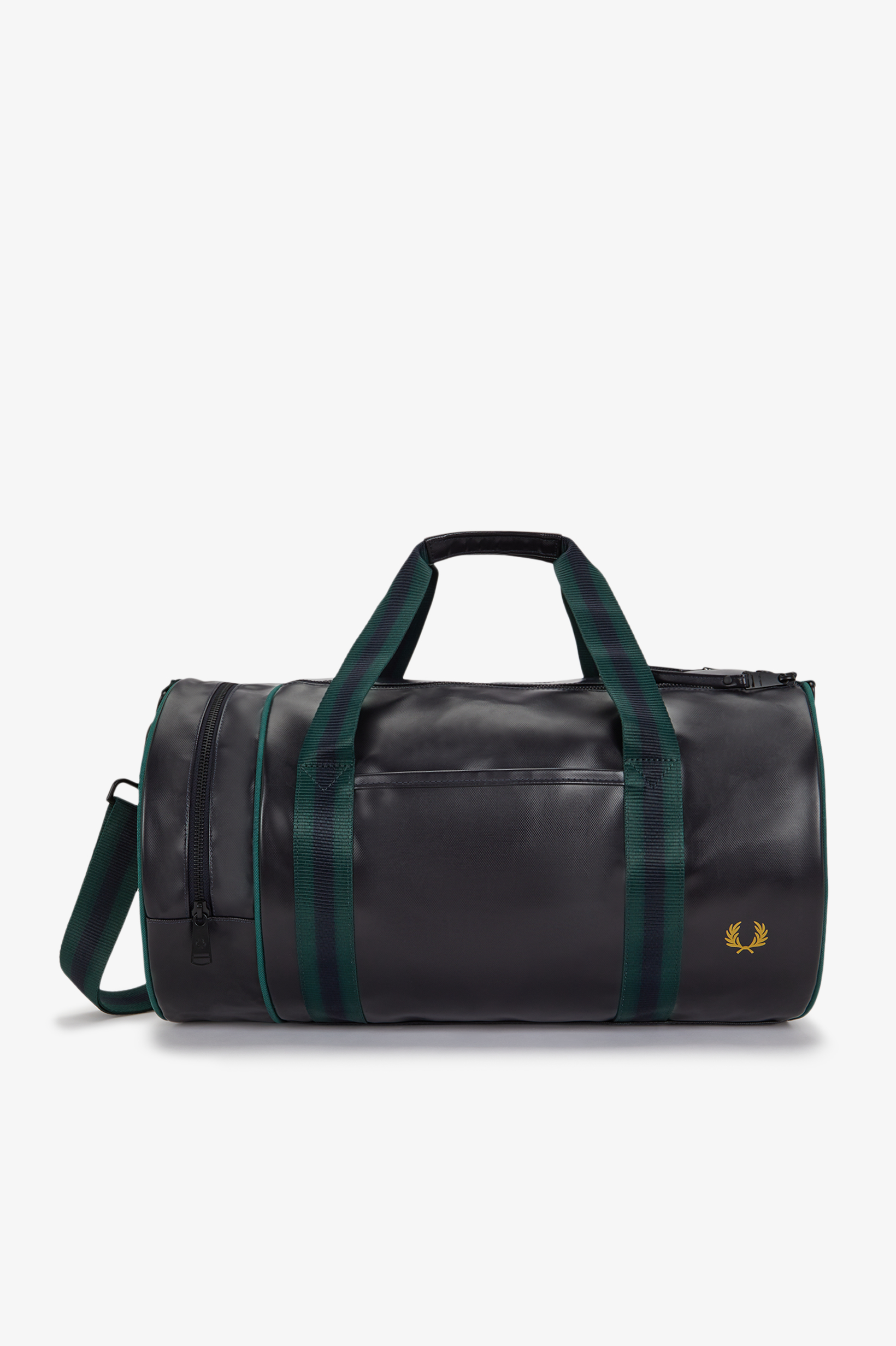Fred Perry Classic Barrel Bag (Grassroots/Ecru)