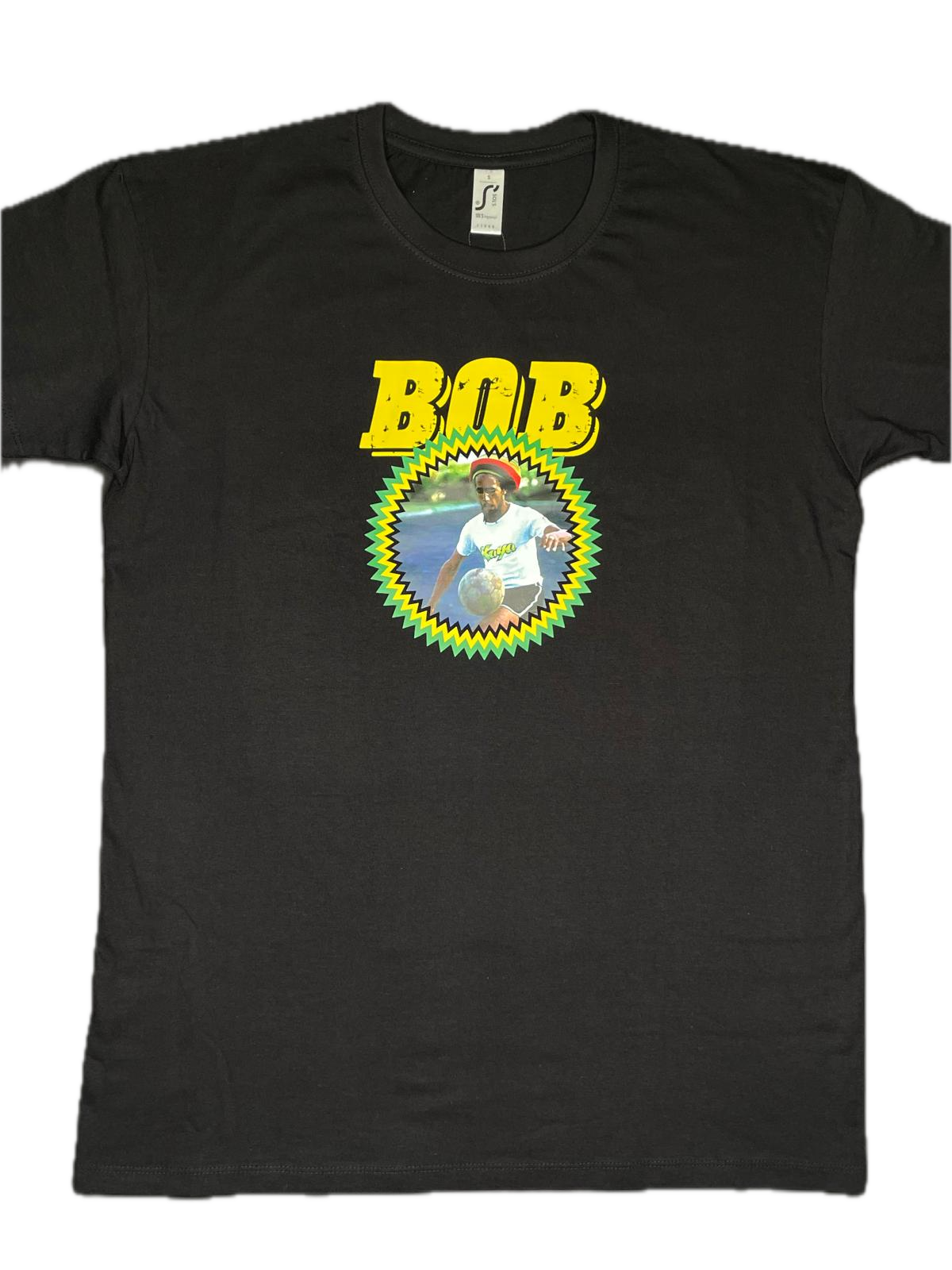 Selekta Bob Marley Football Shirt (Black)