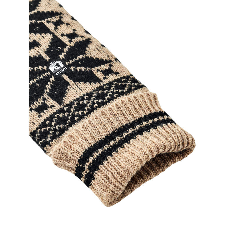 Hestra Isvik Mitt Handschuhe Beige/Schwarz Hestra Isvik Mitt Handschuhe Beige/Schwarz