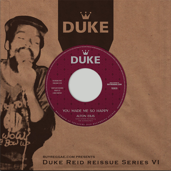 Alton Ellis / Tommy McCook - You Made Me So Happy / Duke's Reggae (7")