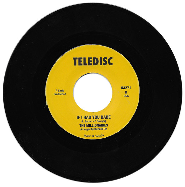 The Millionaires – Never For Me / If I Had You Babe (7")            