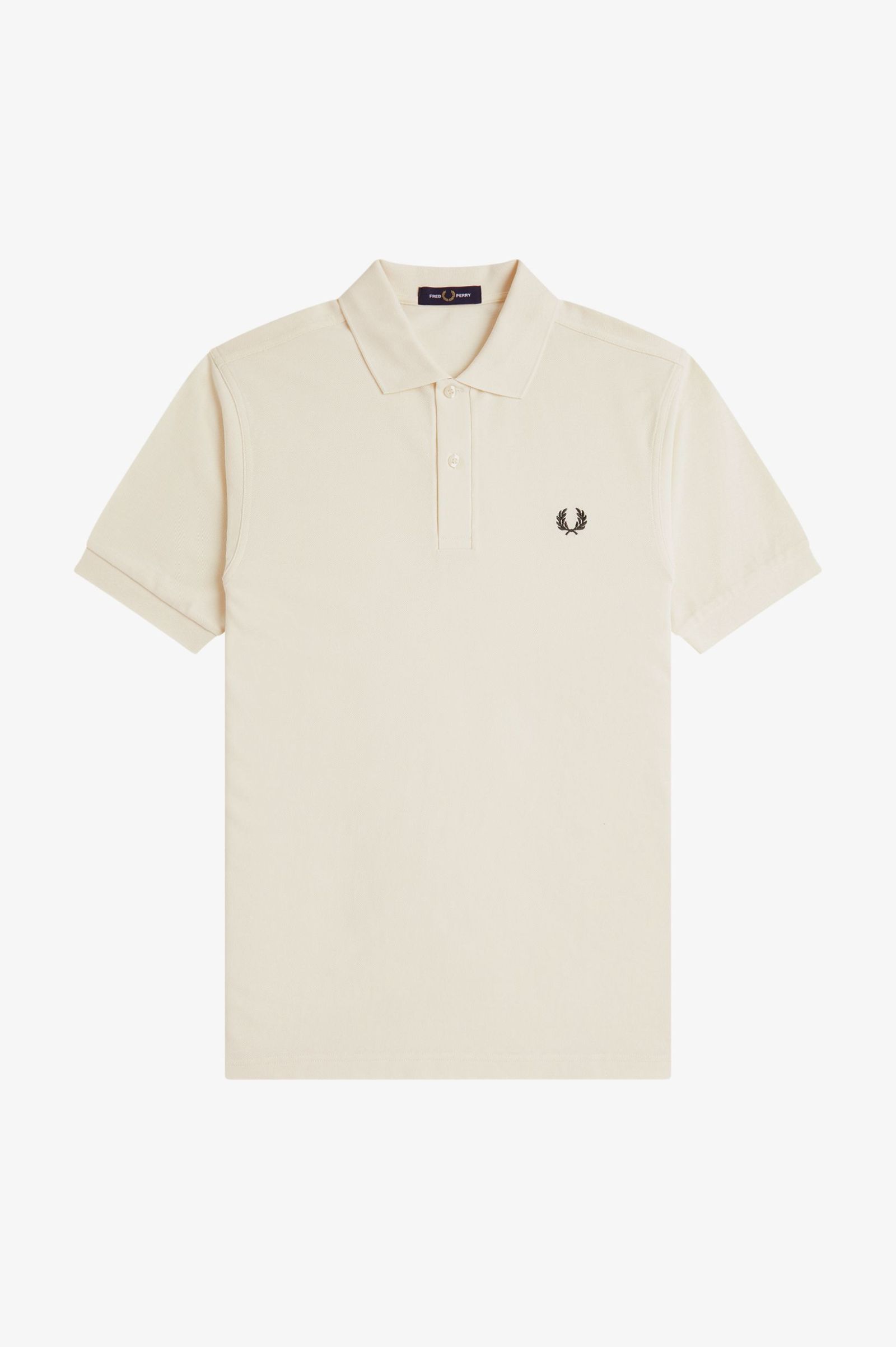 Fred Perry Polo Shirt (Ecru/Grassroots)