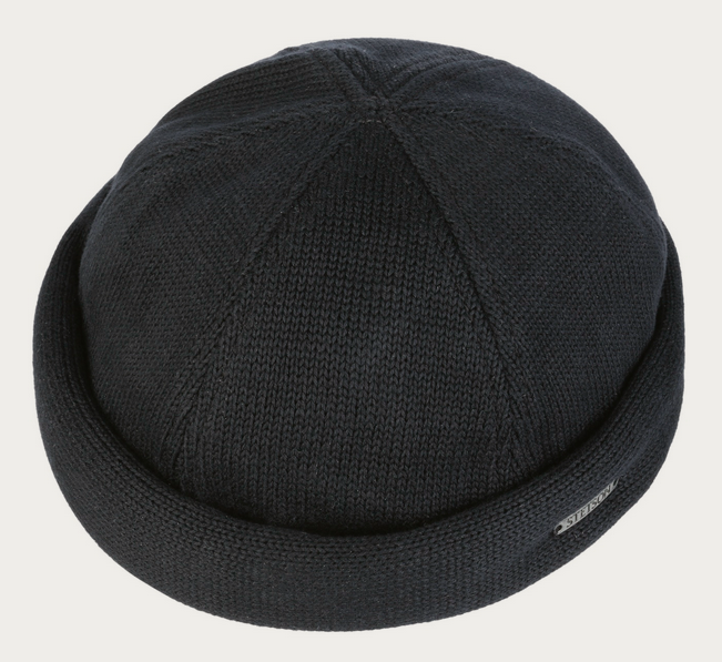 Stetson Docker Knit Cap (Black) 