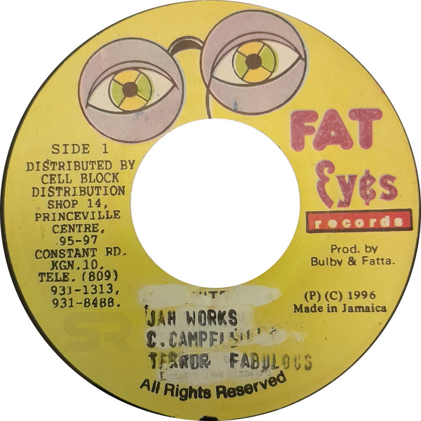 Terror Fabulous – Jah Works / Version (7")                 
