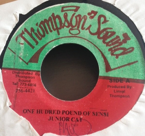 Junior Cat - One Hundred Pound Of Sensi / Pinchers - Sensimina (7")