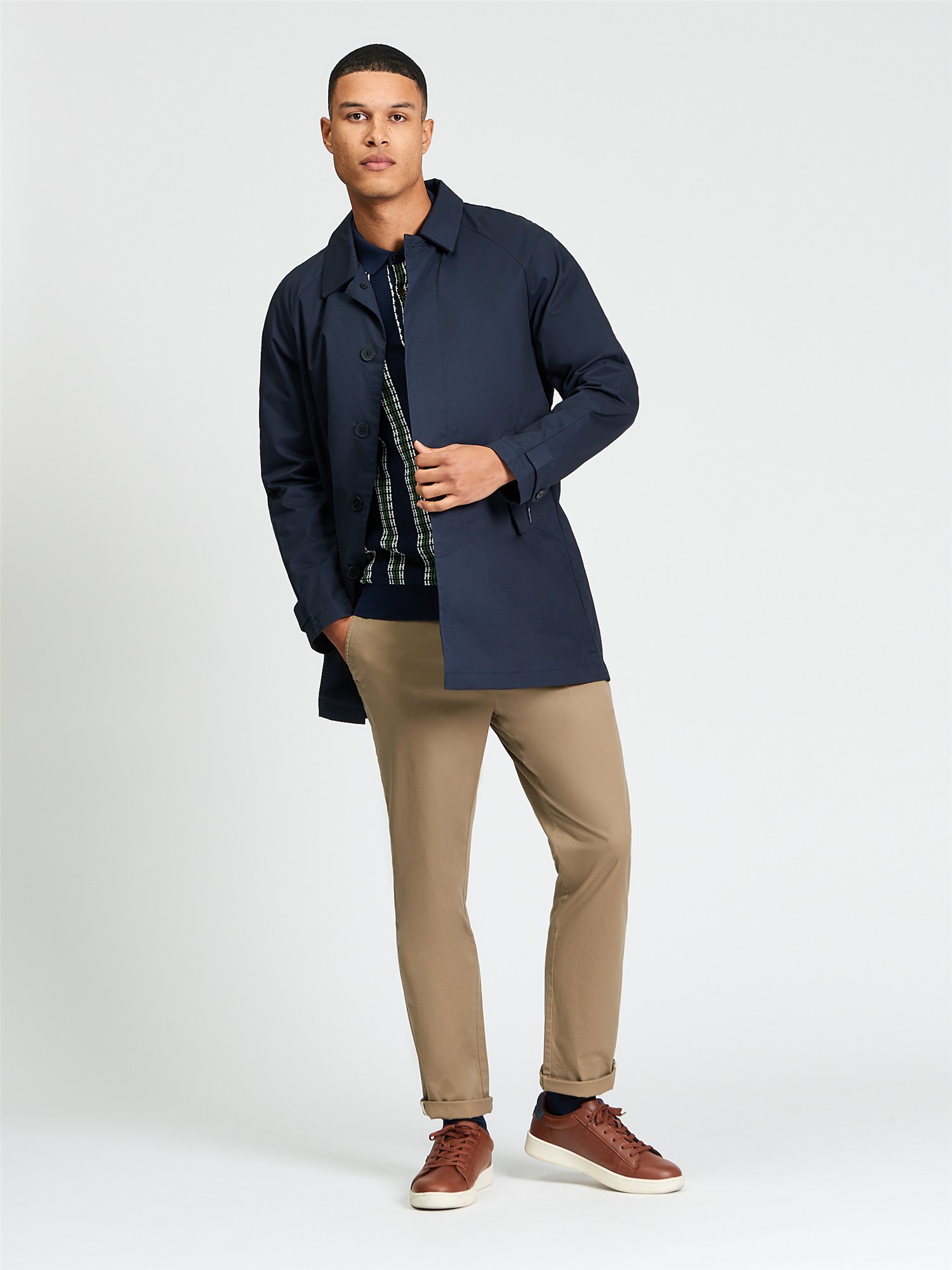 Ben Sherman Signature Mac (Dark Navy)